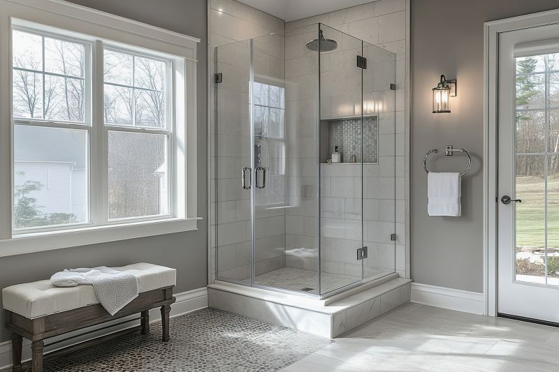 Walk-in Shower with Frameless Glass