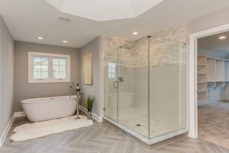Shower with Glass Walls